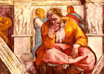 "Jeremiah" by Michelangelo - Sistine Chapel