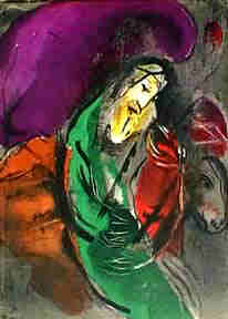 "Jeremiah" by Marc Chagall, 1956