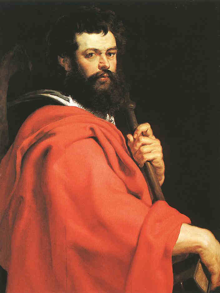 " St James the Apostle," Peter Paul Rubens, 1612