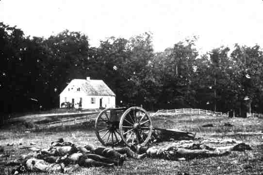 Dunker Meetinghouse (Antietam), September 1862. National Archives, Washington, D.C.