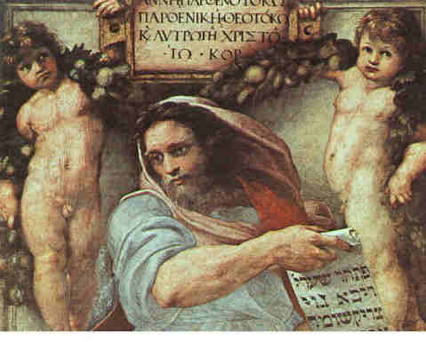 "Isaiah" by Raphael (1483-1520)