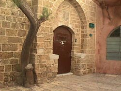 The traditional site of Simon the Tanner's House in Joppa. Peter stayed here with Simon for many days (Acts 9:43, 10:5-6, 17-18, 11:5).