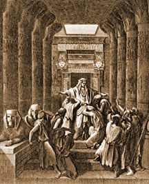 Joseph Reveals Himself to his Brothers, by Gustave Dore, 1866