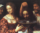 "Herodias" by Bernardino Luini, 1527-1531